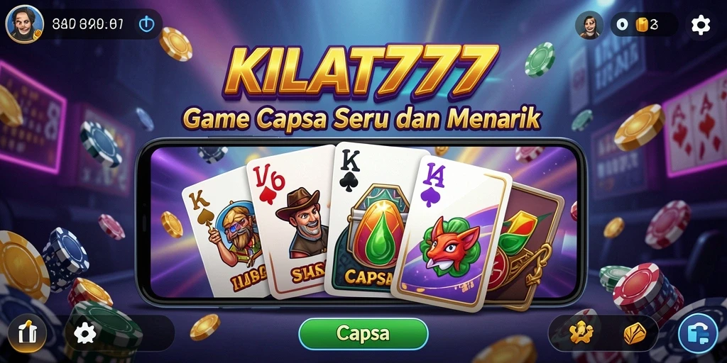 Tampilan antarmuka KILAT777 yang menawan dan mudah dinavigasi.