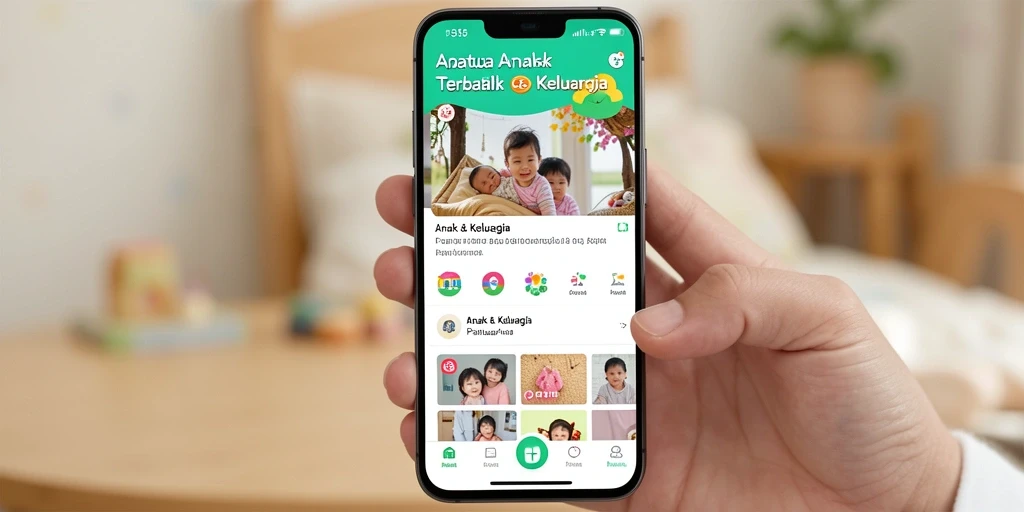 Tampilan user-friendly aplikasi S13 untuk Pantau Anak.