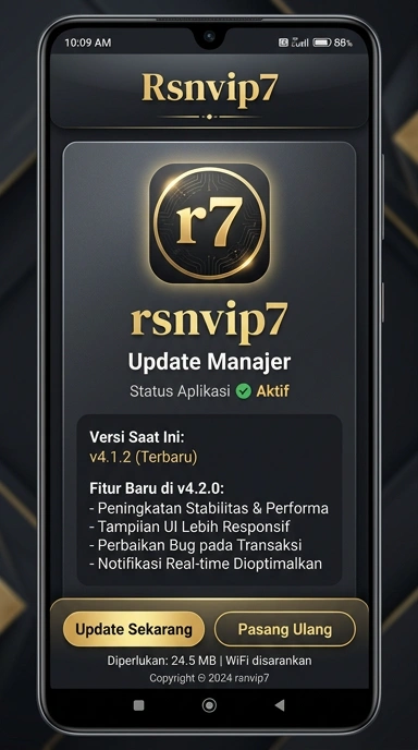 Riwayat Versi rsnvip7 untuk Pengguna Android